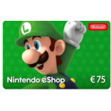 🎁 КАРТА ОПЛАТЫ NINTENDO ESHOP — 75 EUR [EU] | СКИДКИ