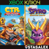CRASH TEAM RACING NITRO-FUELED + SPYRO XBOX🔑КЛЮЧ