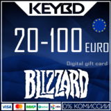 🔰Blizzard Gift Card💠20/50/70/100 Евро [Без комиссии]