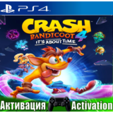🎮Crash Bandicoot 4 About Time (PS4/RUS) Активация✅