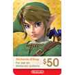 ✅ Nintendo eShop Prepaid Gift Card $50 🇺🇸 USA 🔥