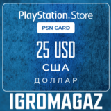 Карта PlayStation(PSN) 25$ USD (Долларов) 🔵США