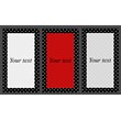 3 Business card templates for a customer, thanksgiving