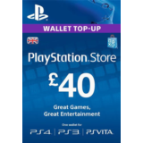 Playstation Network PSN £40 (UK) - без комиссии