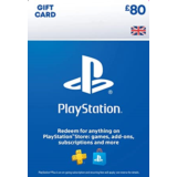 Playstation Network PSN £80 (UK) - без комиссии
