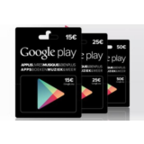 Google Play Gift Card (ТОЛЬКО ЕВРОПА) 15 - 50