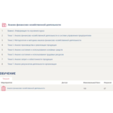 Анализ финансово-хозяйственной деятельности Синергия