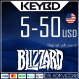 🔰Blizzard Gift Card💠5/10/20/50$ (USA) [Без комиссии]