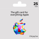 24/7 АВТО | Apple & iTunes 25 TRY (подарочная карта)