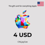 24/7 АВТО | Apple & iTunes 4 USD (подарочная карта)