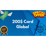 💵200$ Card Global🌎All Services/Subscriptions/Others✅