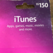 ITUNES GIFT CARD 150 $ USA