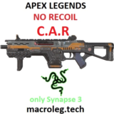 Apex Legends - C.A.R - Макрос для razer (synapse 3)