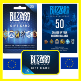 ⭐️ПОДАРОЧНЫЕ КАРТЫ⭐🇪🇺 Battle.net 20-200 EUR Европа EU