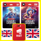 ⭐️ ВСЕ КАРТЫ⭐🇬🇧 League of Legends 10-108 GBP (UK)