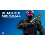 Splitgate Blackout Marshall & Legendary Magnum Gun Skin