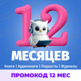 🍏 Подписка Mybook Премиум 12 месяцев 🍏