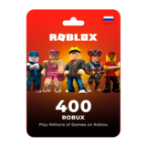 🤖 Подарочная карта Roblox на 400 Robux