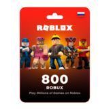 🤖 Подарочная карта Roblox на 800 Robux