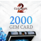 GUILD WARS 2 2000 GEMS CARD ✅GLOBAL КЛЮЧ