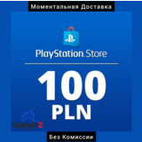 КАРТА PSN PLAYSTATION - 100 PLN zl ЗЛОТЫХ 🇵🇱🔥ПОЛЬША