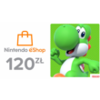 Nintendo eShop 120 ZL top-up (Poland) -%