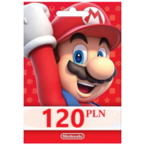 🎁 КАРТА ОПЛАТЫ NINTENDO ESHOP — 120 PLN [PL] | ПОЛЬША