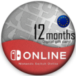 🔰 Nintendo Switch Online ⭕ 12 Months Euro [No fees]
