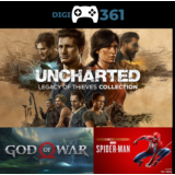 🔥Uncharted Collection + SpiderMan + GOW Steam Global🔥