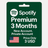 Spotify Premium индивидуальный план 3 месяца новый акка