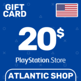 ⭐️Карта Пополнения PSN 20$ (USD) США