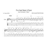 I've Just Seen A Face (The Beatles) для гитары