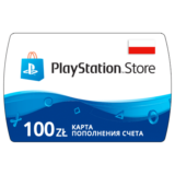 Карта PlayStation Network Card 100 PLN 🏆