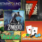 🔥5 ИГР✅Project Zomboid✅7 Days to Die✅Terraria✅Tabletop