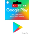 Google Play Store Turkish Gift Cards 50 TL - TRY Auto