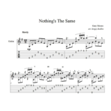 Nothing´s The Same (Гэри Мур) для гитары