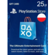 PlayStation Network Card 25 PLN - 25 Złote (PL Region)