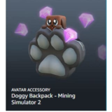 Ⓜ️Roblox Ключ🔑Ⓜ️Roblox: Doggy Backpack - Mining SiⓂ️