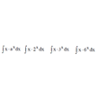 Solved integral of the form ∫xa^xdx