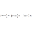 Solved integral of the form ∫arccos(x/α)dx