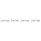 Решенный интеграл вида ∫xln^2(αx)dx
