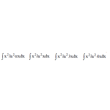 Решенный интеграл вида ∫x^2ln^2(αx)dx