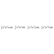 Решенный интеграл вида ∫x^3ln^2(αx)dx