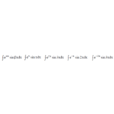 Решенный интеграл вида ∫e^(αx)sinβxdx