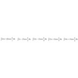 Решенный интеграл вида ∫(αx+β)cos(x/γ)dx
