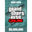 GTA ONLINE: MEGALODON SHARK CASH CARD 8,000,000$✅(PC)