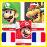 ⭐️ ВСЕ КАРТЫ⭐ 🇫🇷Nintendo eShop Gift Card 15-150 EURO
