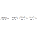 Решенный интеграл вида ∫ln(sinαx)/sin^2(αx)dx
