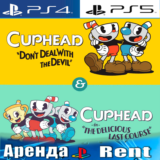 🎮Cuphead & Last Course (PS4/PS5/RUS) Аренда 🔰
