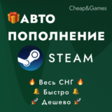🎁 АВТО ПОПОЛНЕНИЕ STEAM СНГ РУБ USD RU $🚀 Лучшая цена